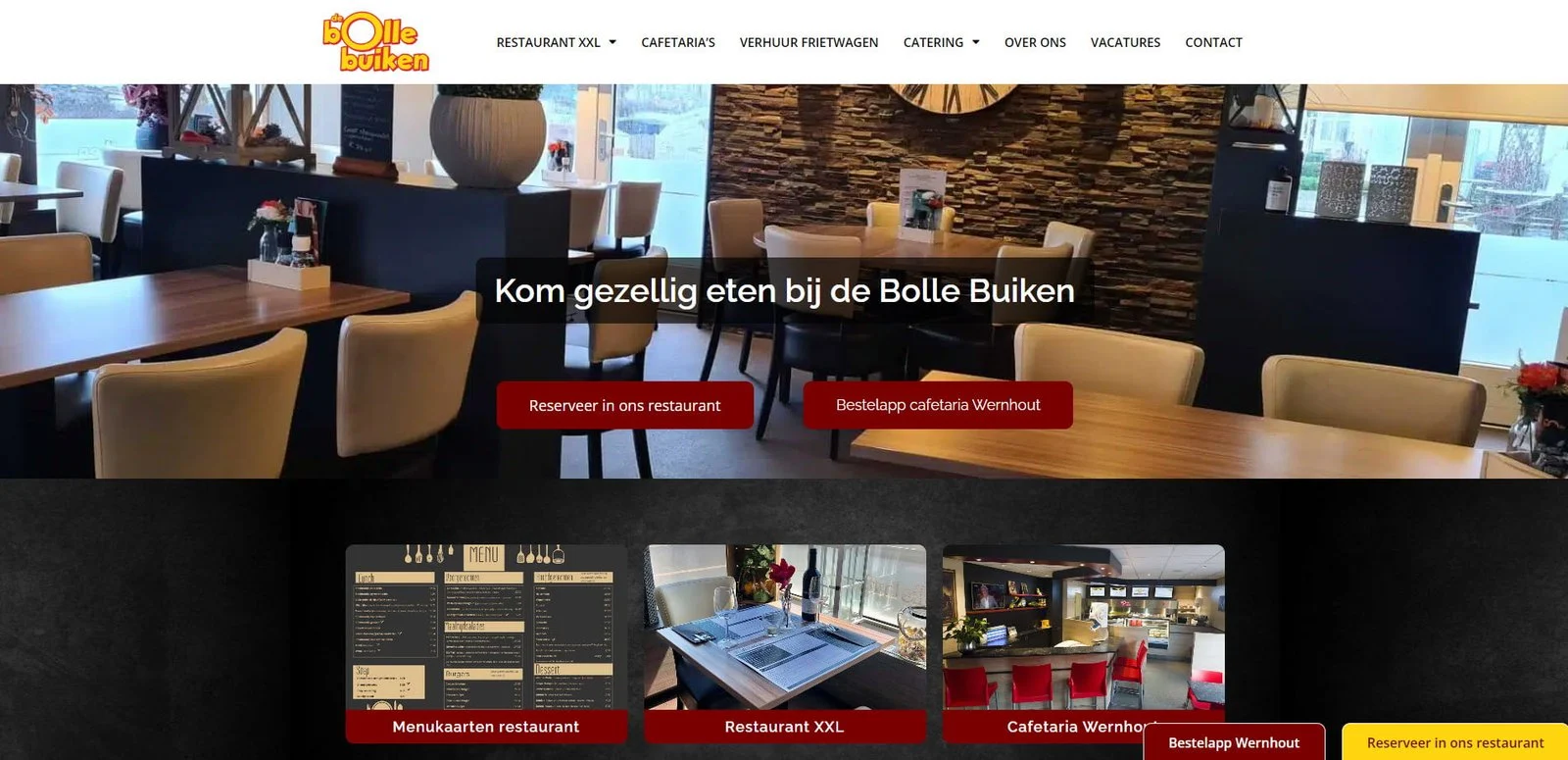 Nieuwe website De Bolle Buiken