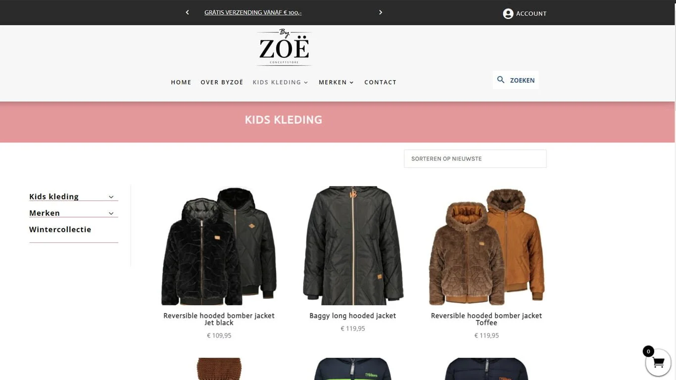 Webshop By Zoë Conceptstore