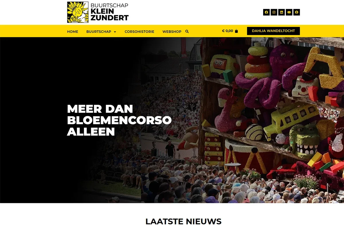 Nieuwe website Buurtschap Klein Zundert