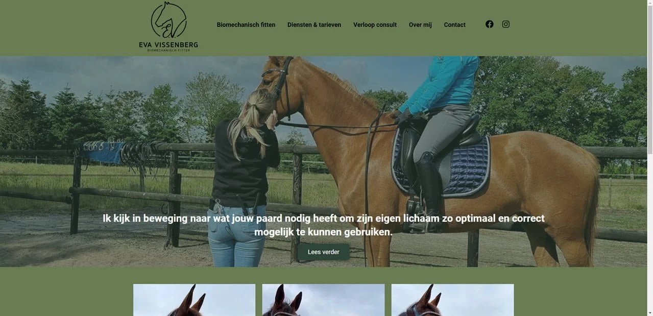 Website Eva Vissenberg